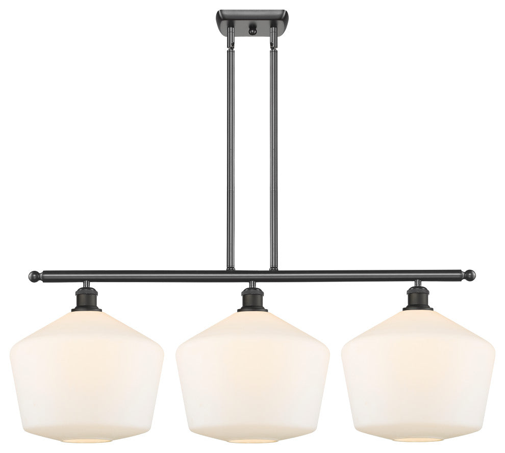 Innovations 516-3I-OB-G651-12-LED 3-Light Island Light, Oil Rubbed Bronze
