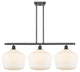 Innovations 516-3I-OB-G651-12-LED 3-Light Island Light, Oil Rubbed Bronze