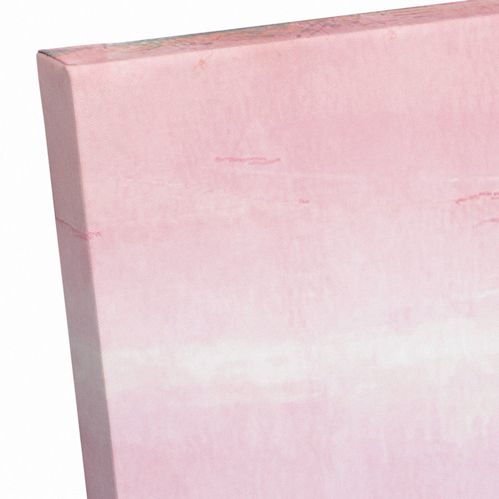 Pink Watercolor 20x30 Canvas Wall Art