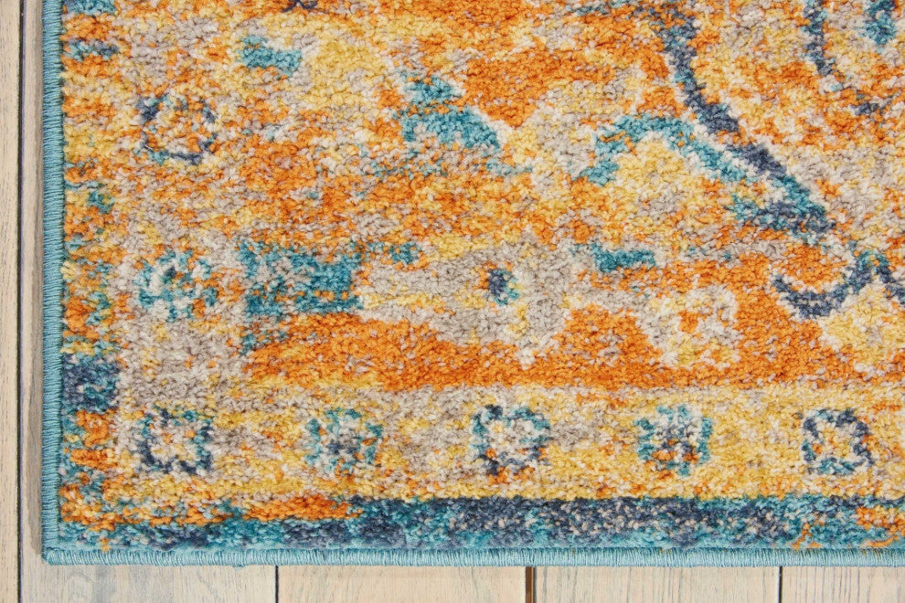 7' X 10' Sunset Power Loom Area Rug