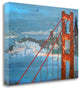"Twilight San Francisco" By Carol Joy Shannon, Giclee on Gallery Wrap Canvas
