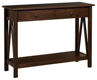 Pemberly Row Console Table in Antique Tobacco