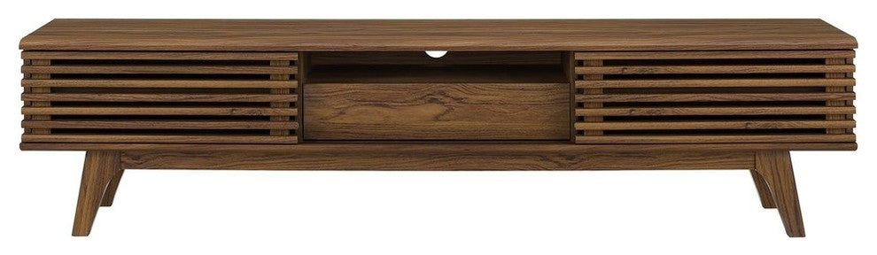 Render 70" TV Stand, Walnut Walnut