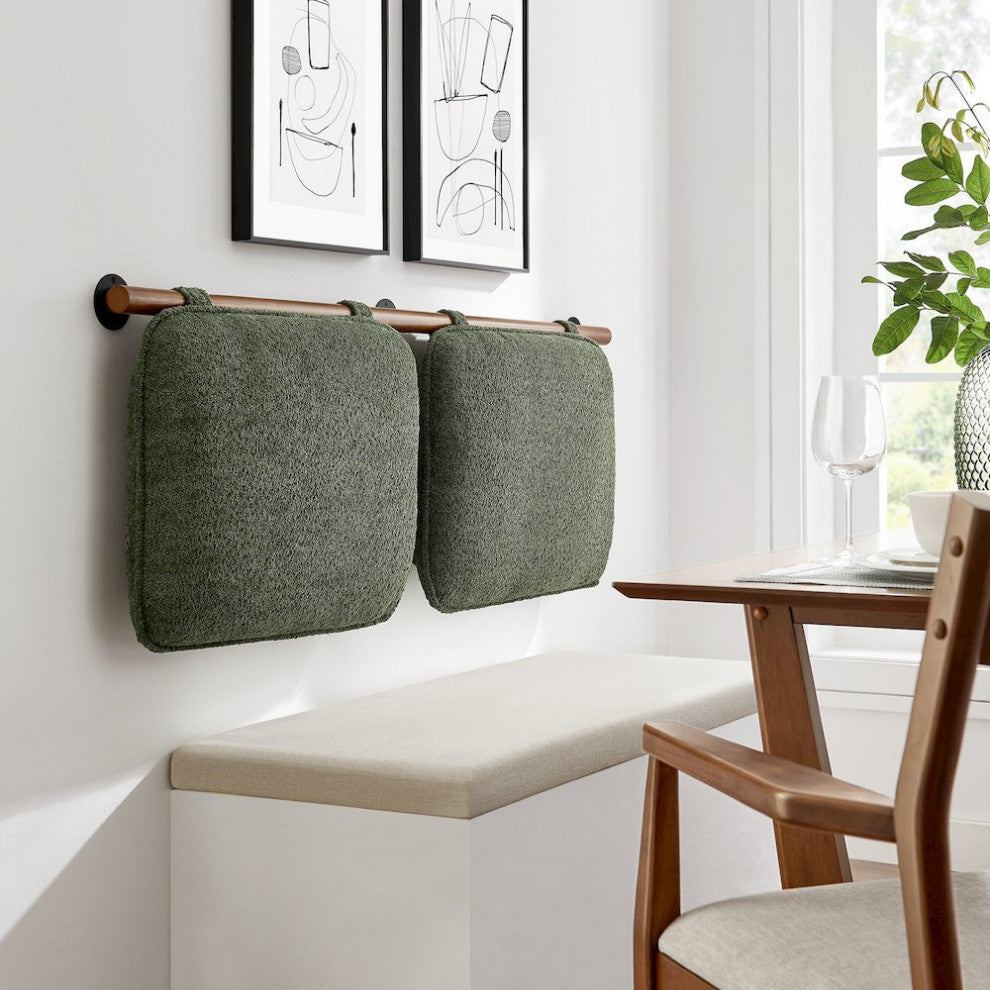 Anela Wall-Mounted Chenille Upholstered King Size Headboard