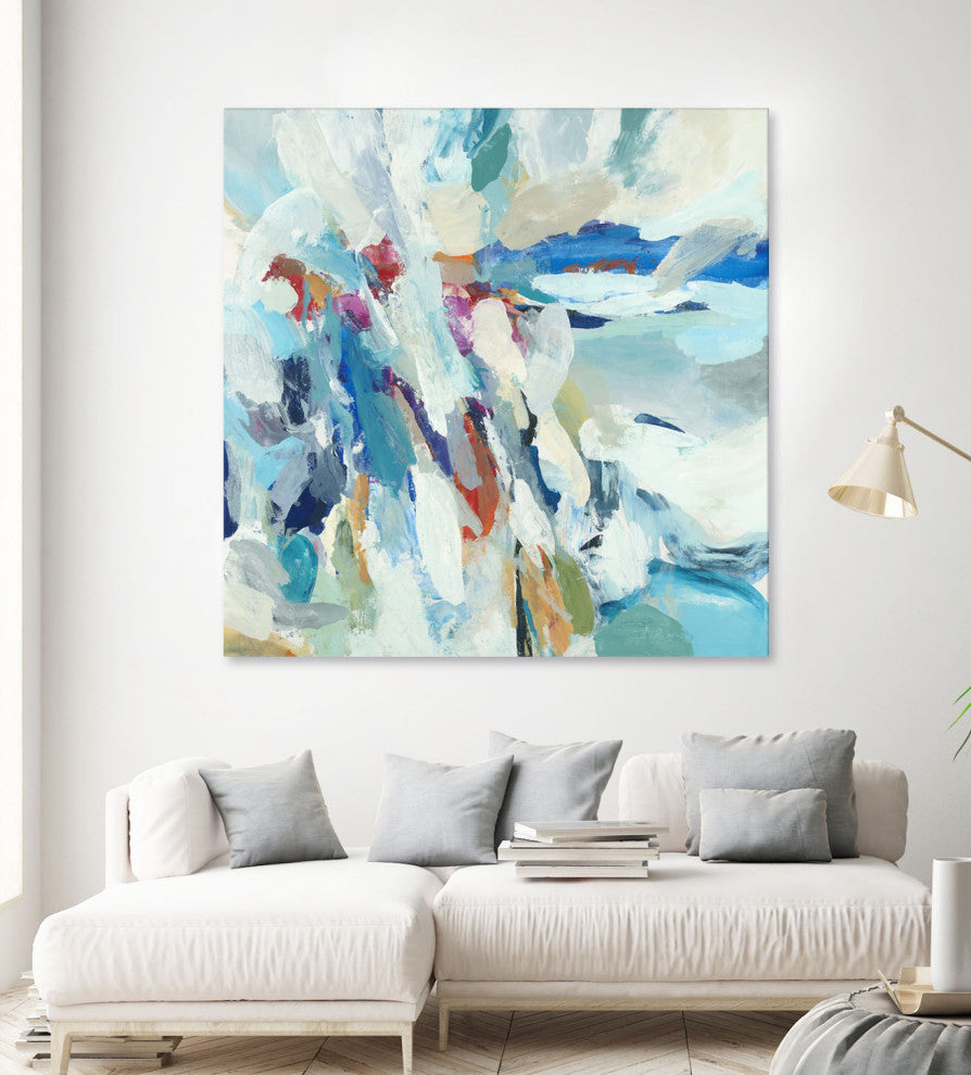 Joyous Expansion - 54 x 54 by Randy Hibberd