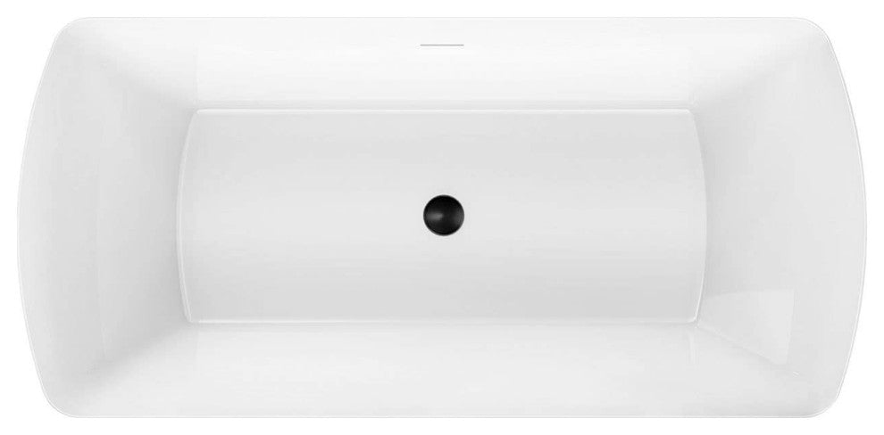 Camille 59 Inch Freestanding Double Ended Tub