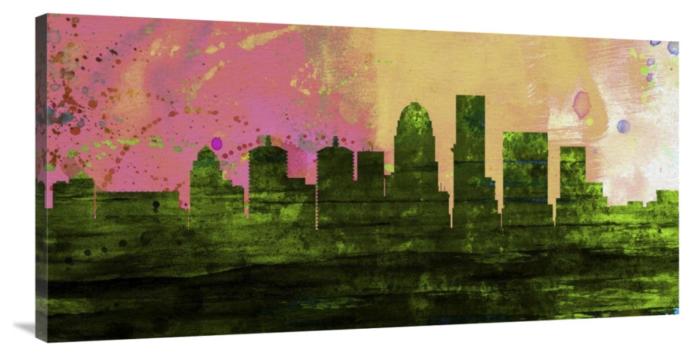 "Louisville City Skyline" Fine Art Print