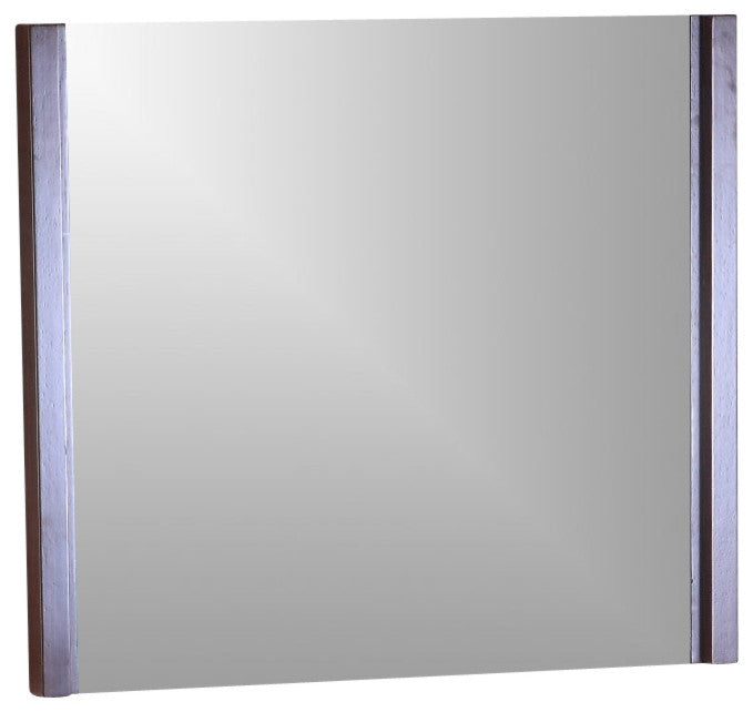 Wood Frame Mirror, 30"
