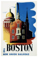 "New Haven Railroad / Boston" Digital Paper Print by Ben Nason, 26"x38"