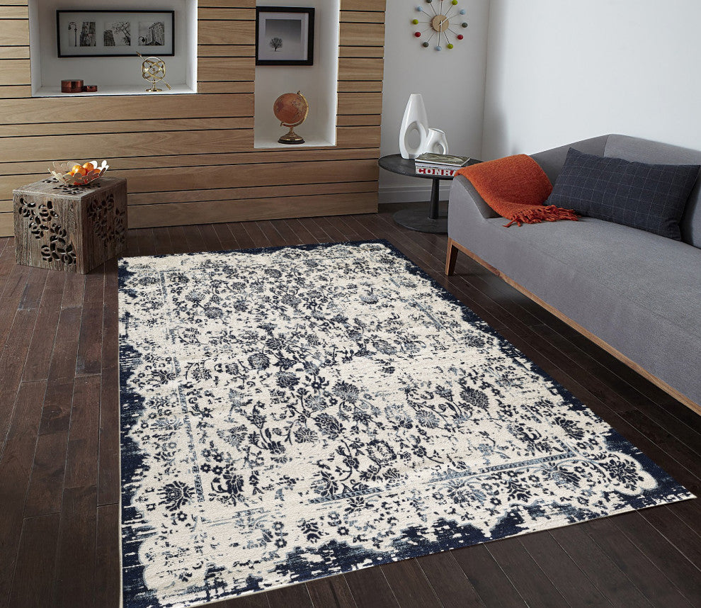 Noori Rug Lagoon Thomas Ivory/Navy Rug