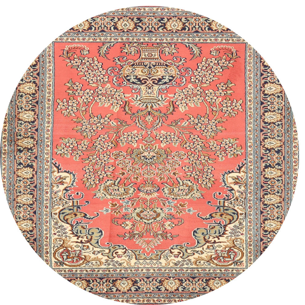 Ahgly Company Indoor Round Traditional Area Rugs, 3' Round