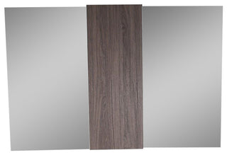 Brooks Wood-Framed Mirror, 48"