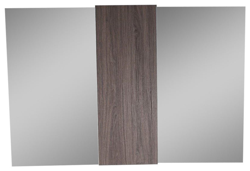 Brooks Wood-Framed Mirror, 48"