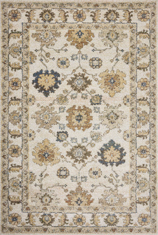 Loloi Tamryn Ivory / Multi 2'-7" x 4' Accent Rug