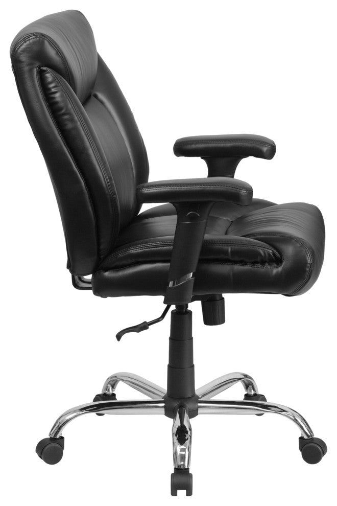 Big and Tall Office Chairs - Helios Big and Tall Leather Office Chairs