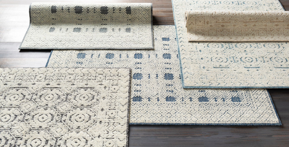 Louvre LOU-2301 Rug, Khaki, 2'6"x8'