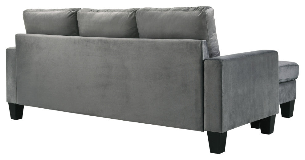 Jessica Sofa Chaise, Gray