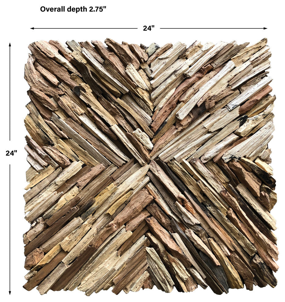 Uttermost Outland Drift Wood Wall Decor