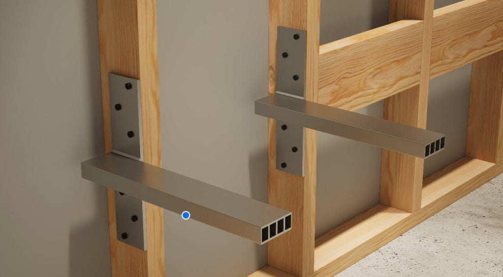 The Original™ Floating Shower Bench Kit with wedi, 14x36