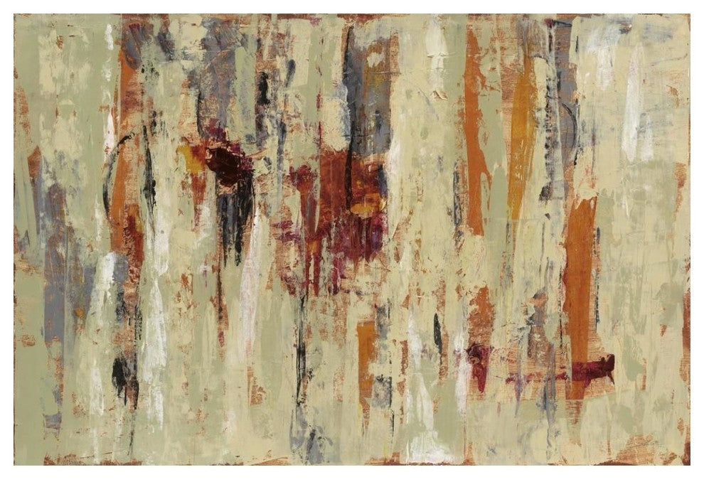 "Graffiti Wall I Spice" Digital Paper Print by Silvia Vassileva, 50"x34"