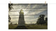 Faux Rustic Reclaimed Wood Turkey Point Lighthouse Unframed Wall Art Prints, 18" X 24"