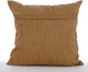 Gold Decorative Pillow Covers 18"x18" Silk, Gold Fest