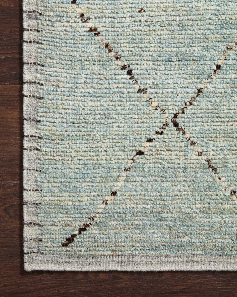 Loloi Anissa Sky / Charcoal 5'-6" x 8'-6" Area Rug