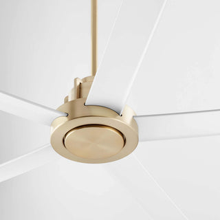 Quorum International 80805 Revel 80" 5 Blade Indoor / Outdoor - Matte Black