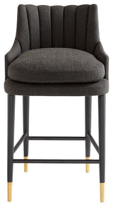 Tesoro Chair, Silver/Gray/Smoke