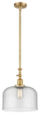 Bell Mini Pendant, Satin Gold, Seedy