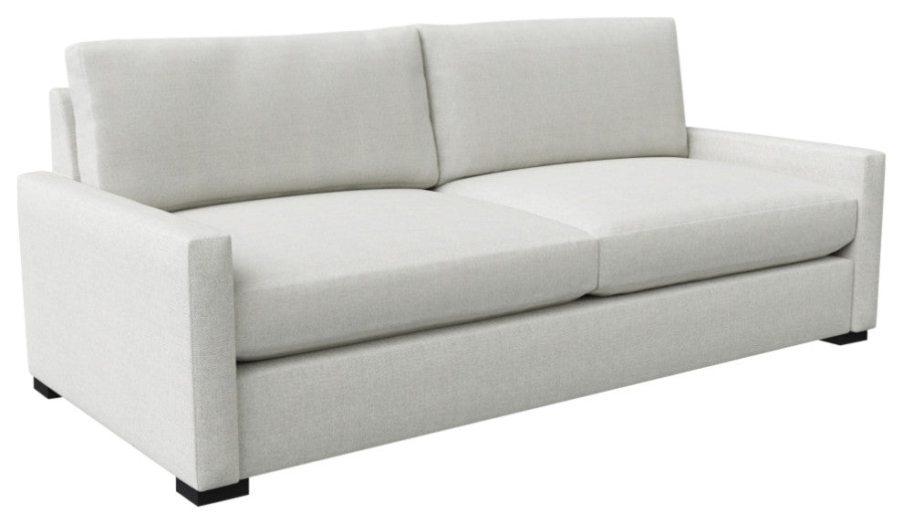 Nativa Interiors Revolution 83" Sofa, Grey, Depth: Deep Plush