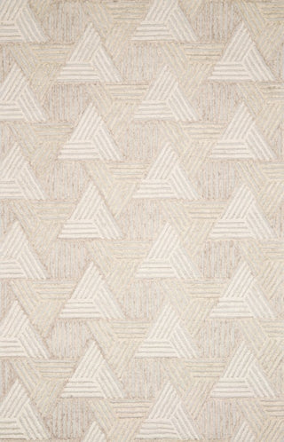 Ehren Rug, Oatmeal and Ivory, 2'6"x7'6"