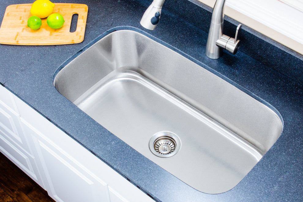 Wells Sinkware 31-inch Single Bowl Sink Pack, 10 Inches Deep, Sink Only