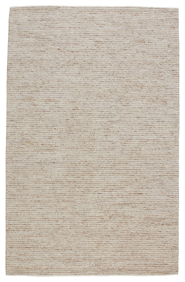 Jaipur Living Merrow Handmade Solid Beige/Cream Area Rug 8'X10'