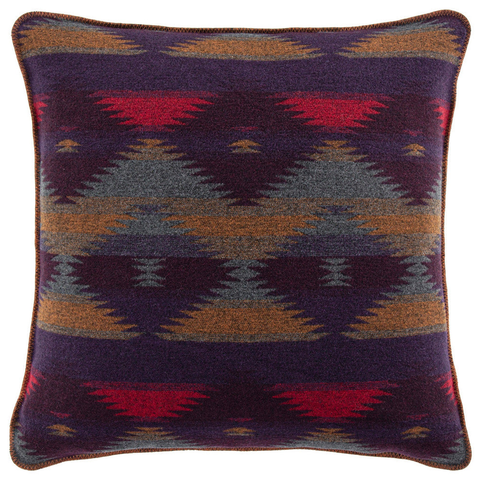 Gila Wool Blend Euro Sham, 27"x27"