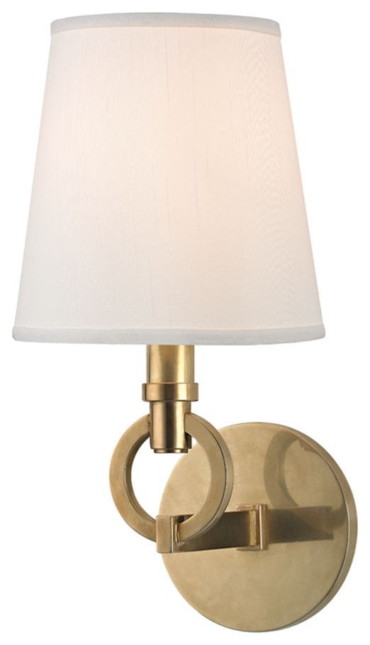 Hudson Valley Malibu One Light Wall Sconce 611-AGB