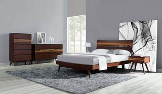Azara Five Drawer Chest, Sable