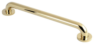 Kingston Brass 18" Decorative ADA Grab Bar, Polished Brass