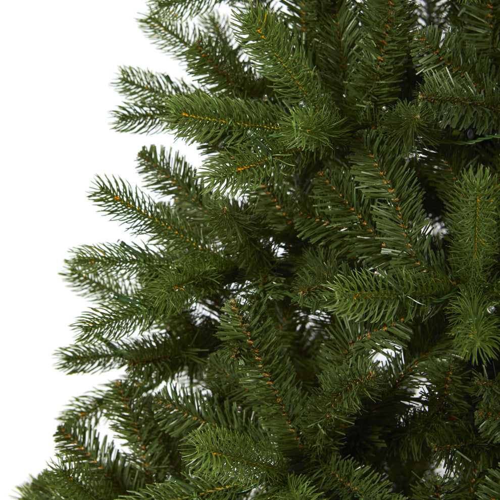 6ï¿½ New Haven Spruce ï¿½Natural Lookï¿½ Artificial Christmas Tree / 350 LED Lights
