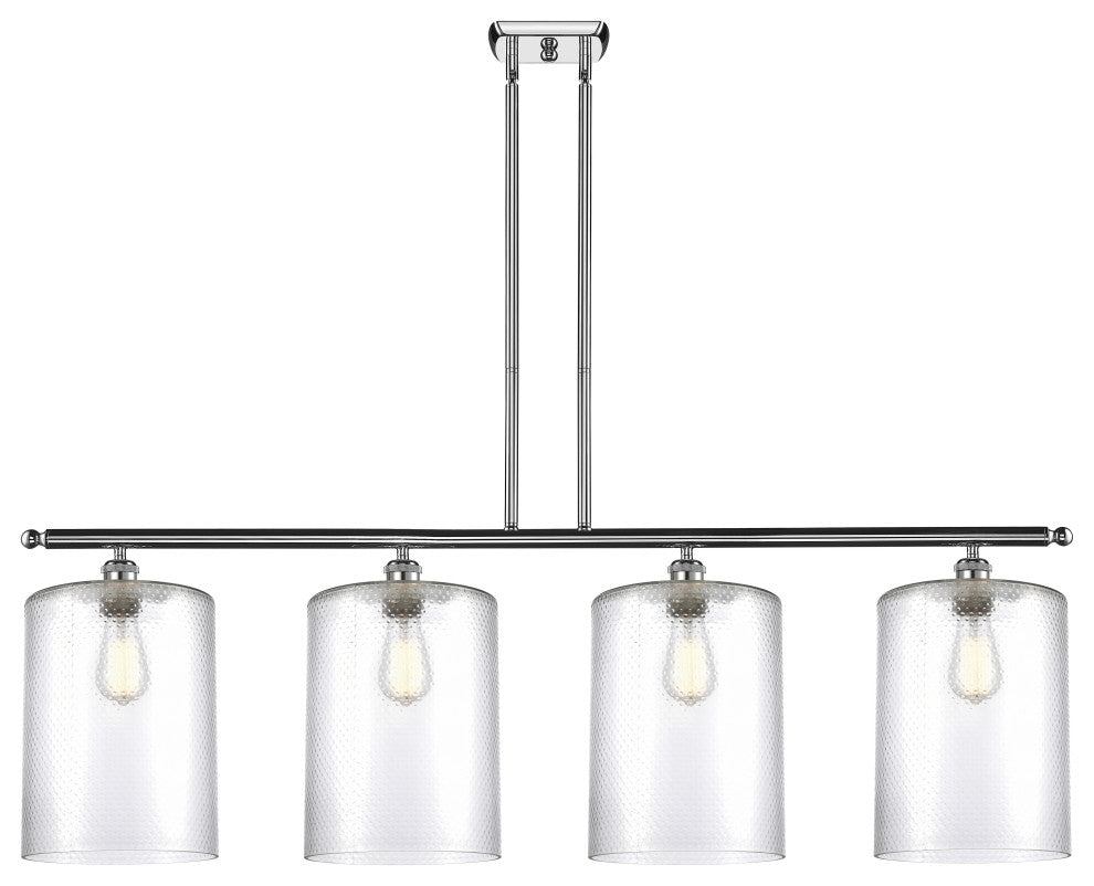 Innovations 516-4I-PC-G112-L 4 Light Island Light, Polished Chrome