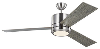 Generation Lighting Vision 56" Ceiling Fan Brushed Steel