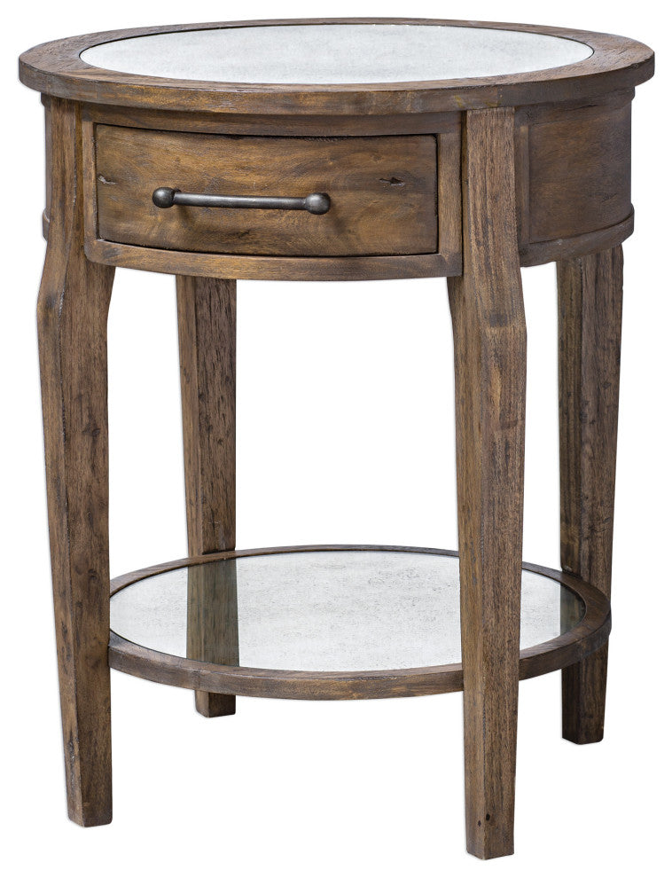 Uttermost Raelynn Wood Lamp Table