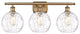 Innovations 516-3W-BB-G1215-8-LED 3 Light Bath Vanity Light, Brushed Brass