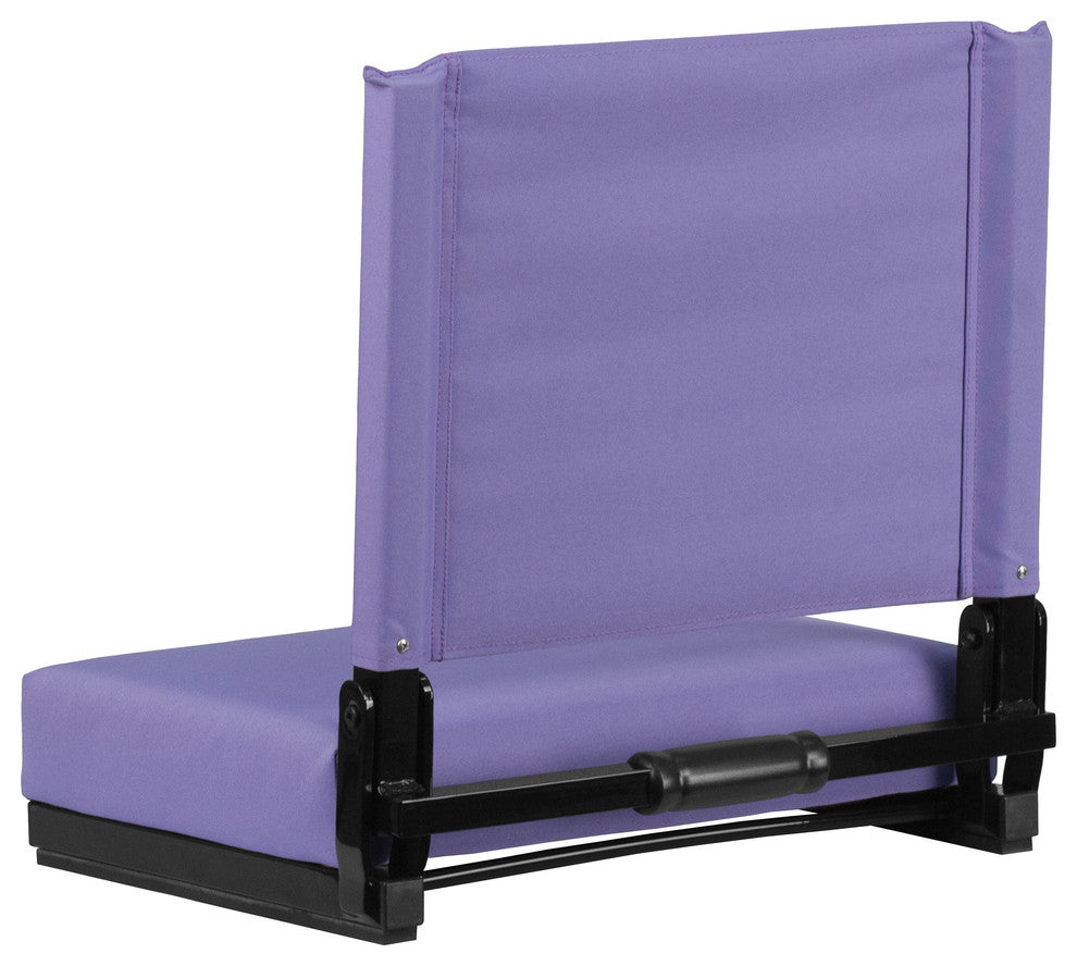 Folding Tables and Chairs, "Carletta" Portable Lounge Chair, Purple