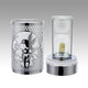 Touch Lamp - Wax Warmer- Oil Burner - Table Decoration -  Hummingbird, Silver