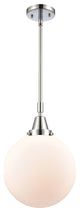 INNOVATIONS LIGHTING 447-1S-SN-G201-10 Beacon Mini Pendant, Polished Chrome