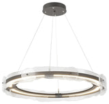 Solstice LED Pendant, Natural Iron