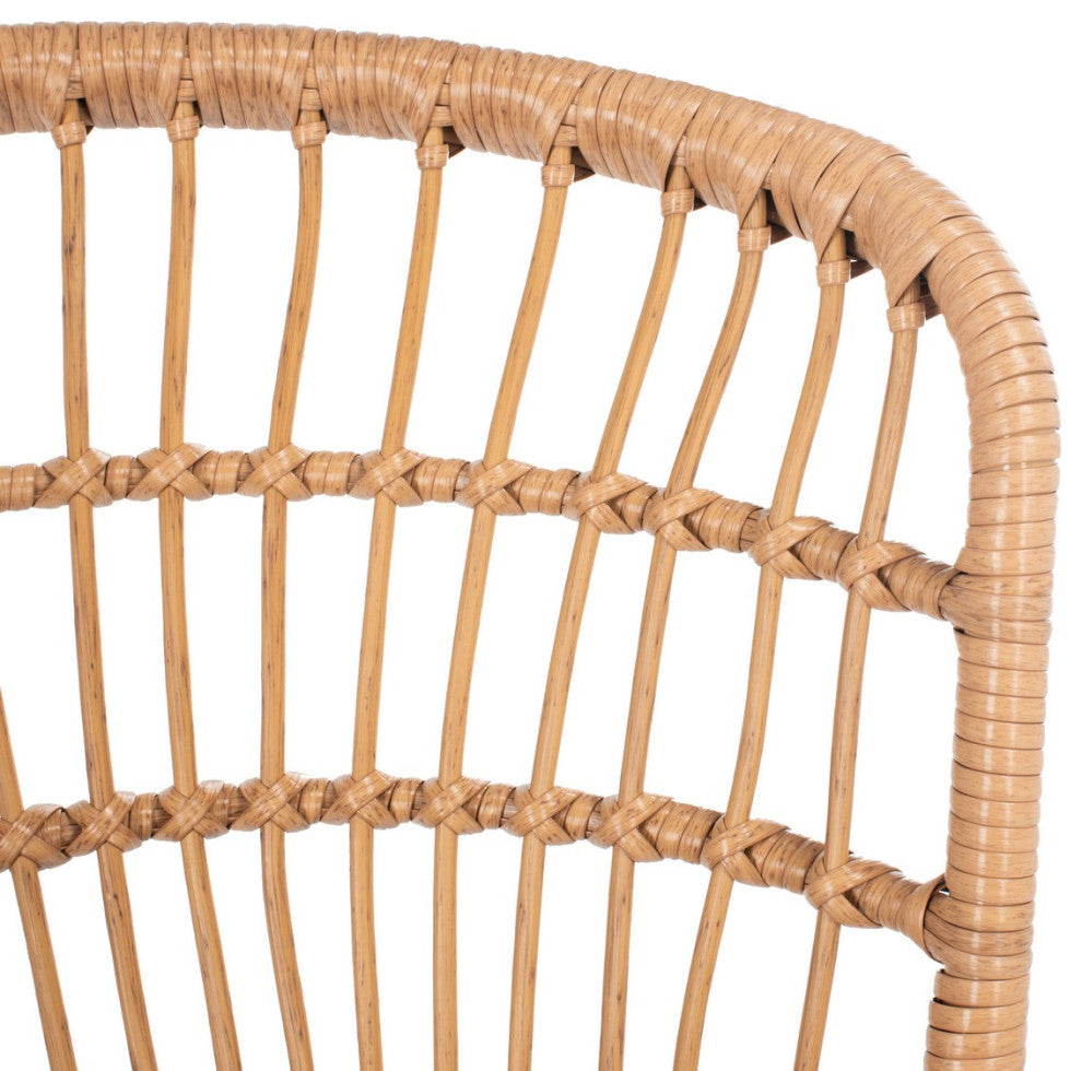 Safavieh Outdoor Prenza 3 Piece Lounger Set Natural/Navy