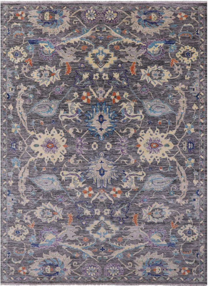 Handmade Turkish Oushak Rug 10' 3" X 14' 0" - Q15707