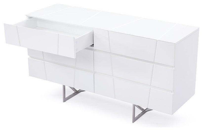 Modrest Chrysler Modern White Dresser